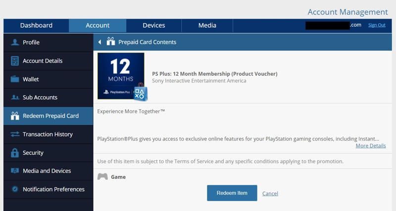 canjear ps plus usa cdkeys en sony entertaiment network