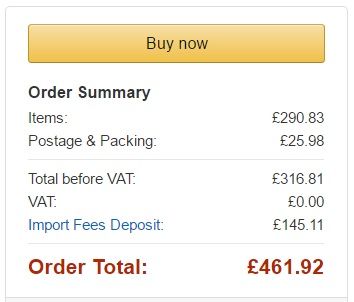 Costo total ps vr en amazon.co.uk con amazonglobal