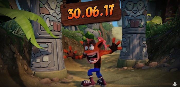 Crash Bandicoot N. Sane Trilogy se estrena 30 junio en ps4 pro