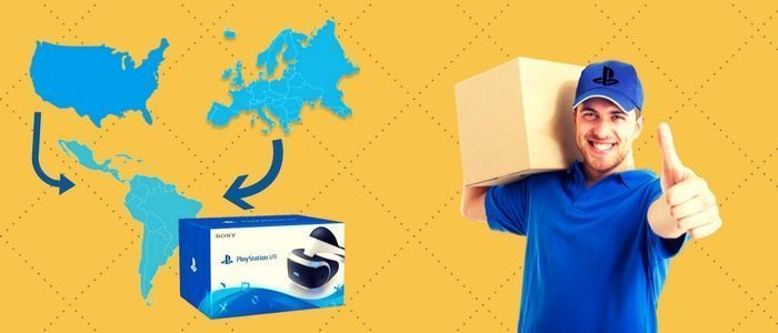 comprar ps vr directo a casa sin comisiones, en amazon.