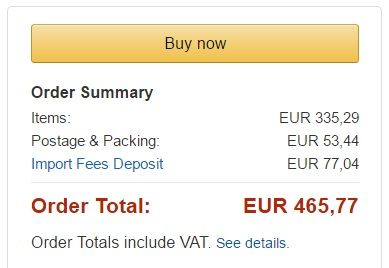 costo total ps vr para peru en amazon.de