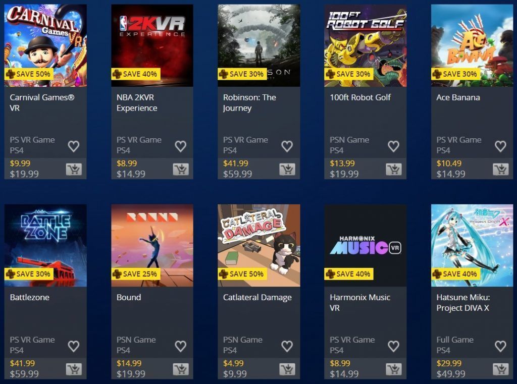 descuentos especiales ps plus en la psn store usa