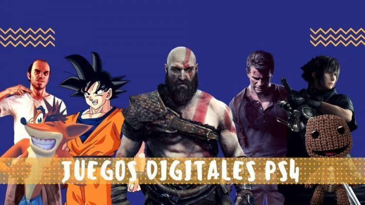 juegos digitales ps4 en la playstation store