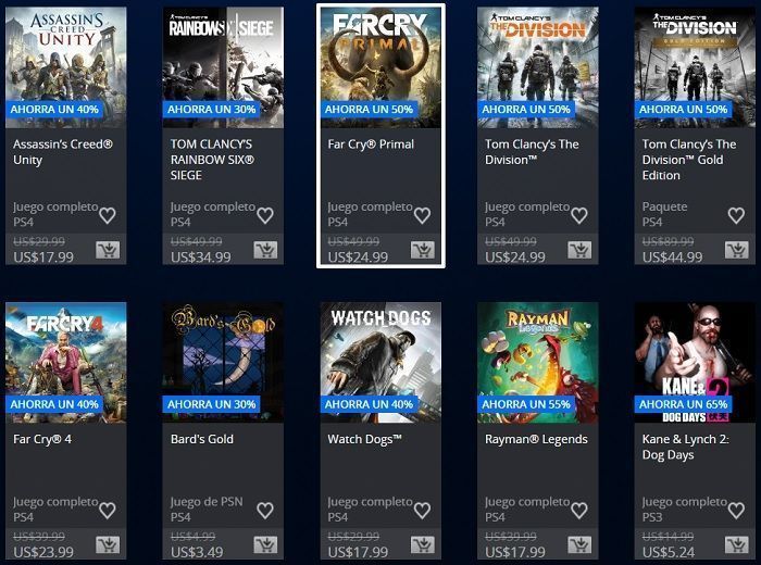 ofertas juegos de carnaval ofertas juegos de carnaval en psn store