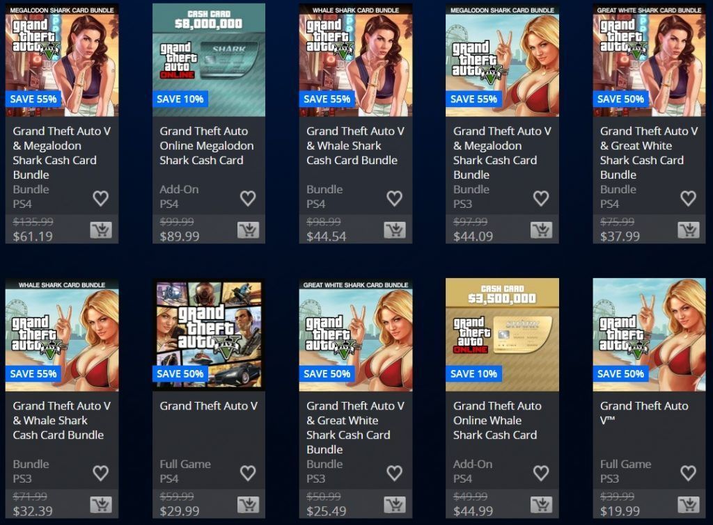 ofertas juegos de rockstar en psn store usa