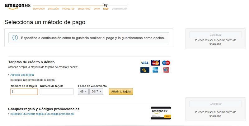 paso 6 es seleccionar metodo de pago para comprar ps4
