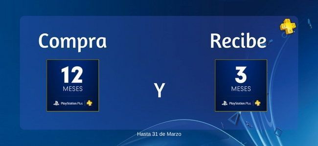 Compra Ps Plus 1 año, obtén 3 meses adicionales