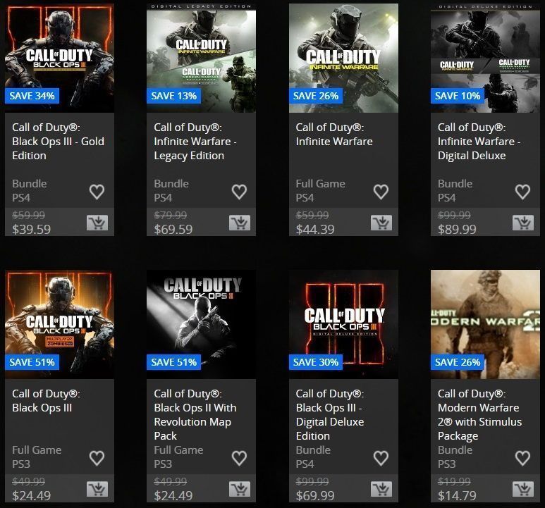 ventas de call of duty ofertas de call of duty hasta 14-03