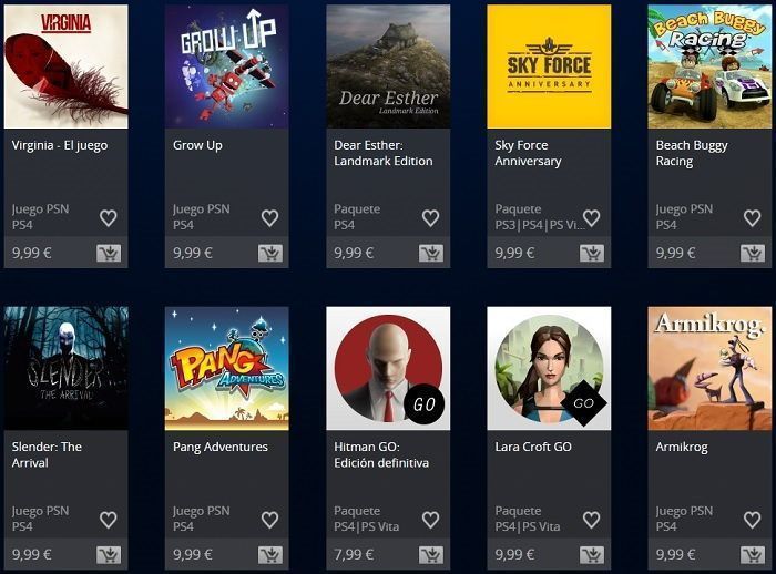 totalmente digital en psn españa