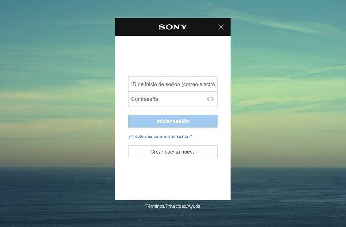 iniciar sesión en verificación de 2 pasos en playstation network