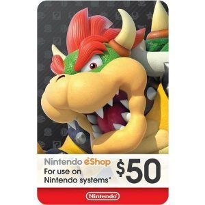 nintendo eshop 50 usd usa para switch, wii u y 3ds
