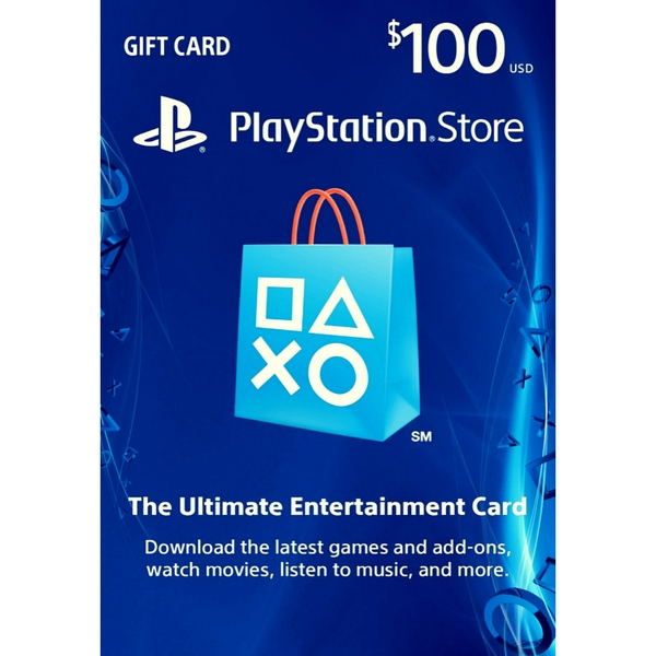 psn card 100 usd en la playstation store