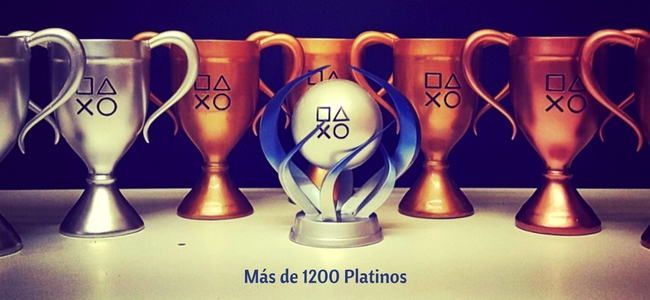 Hakoom con más de 1200 trofeos Platinos en playstation network