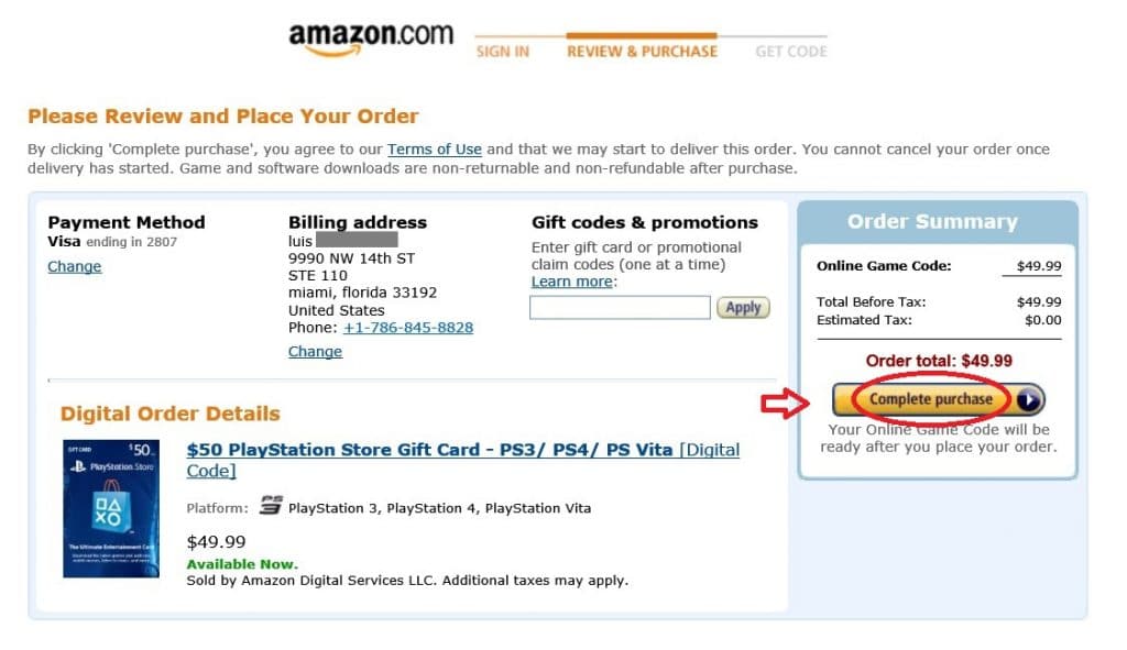 Comprar psn cards en amazon 8 amazon finalizar compra de psn