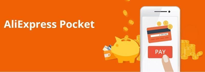 tarjeta de saldo aliexpress pocket, pagos más rápidos.