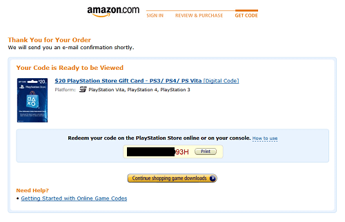 Comprar psn cards en amazon 9 amazon recibir la psn card en tu email