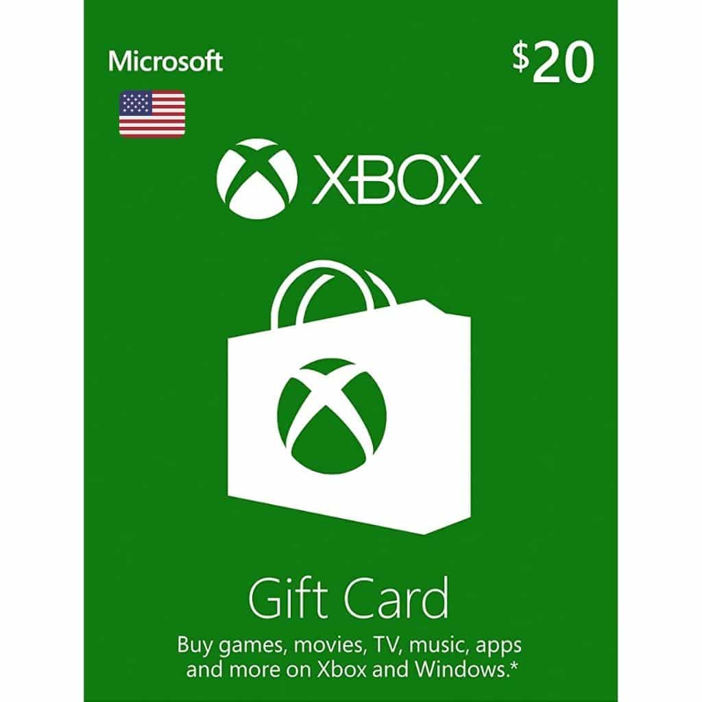 xbox gift card 20 usd usa xbox one 360
