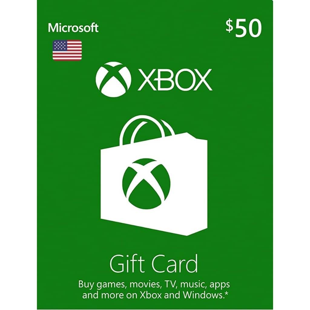 xbox gift card 50 usd usa xbox one 360