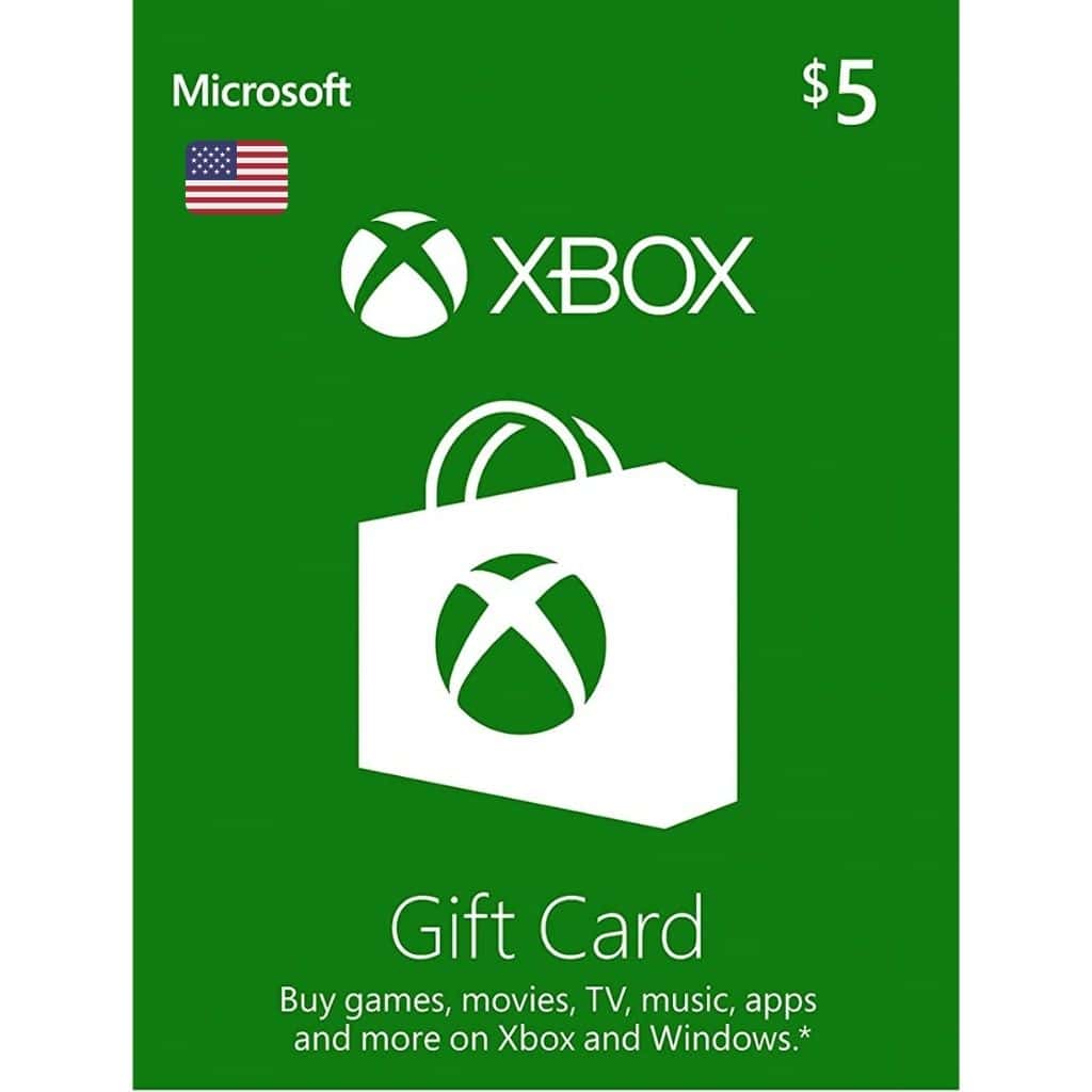 xbox git card 5 usd xbox one usa