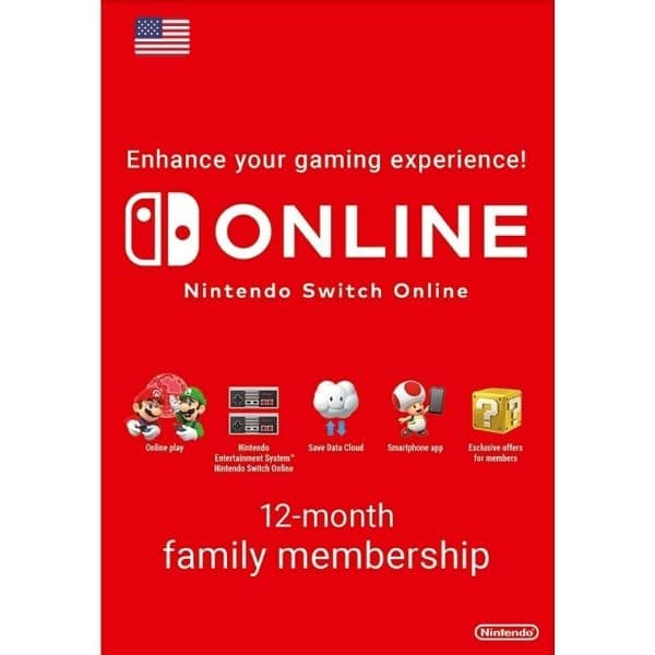 nintendo switch online familiar 12 meses usa nintendo eshop