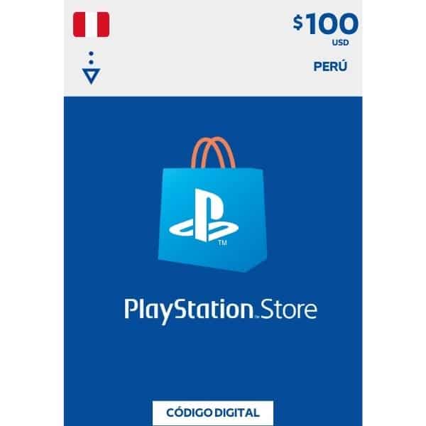 psn card 100 usd perú ps5 ps4 psn store peruana