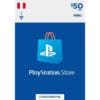 psn card 50 usd peru ps5 ps4 psn store peruana