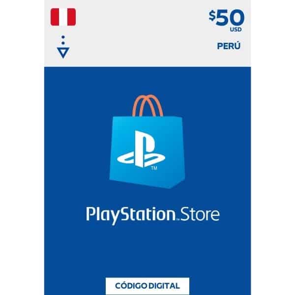 psn card 50 usd peru ps5 ps4 psn store peruana