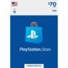 psn card 70 usd usa ps4 ps5 psn store estados unidos