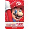 nintendo eshop 500 mxn mexico