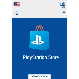 psn card 4 usd usa ps5 ps4