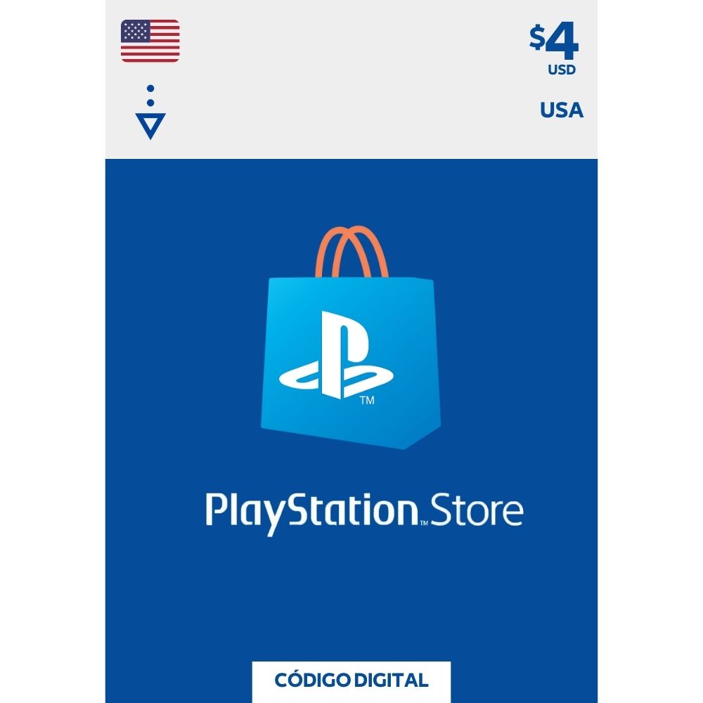 psn card 4 usd usa ps5 ps4