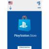 psn card 5 usd usa ps5 ps4