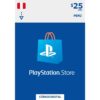 psn card 25 usd peru ps5 ps4