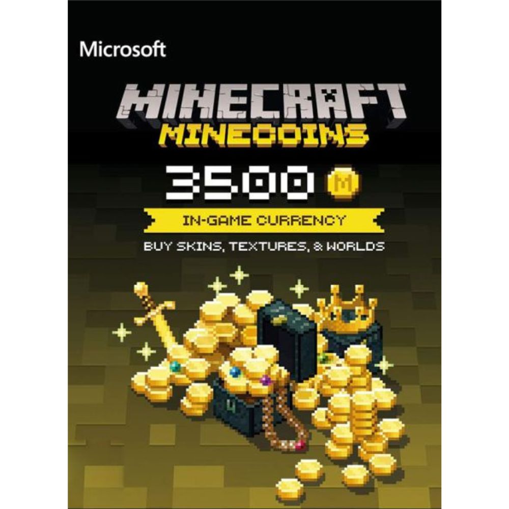 Paquete Minecraft 3500 Monedas para contenido del Marketplace en todas las plataformas