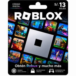 roblox 13 soles robux peru