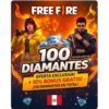 Recarga Free Fire 100 diamantes con bonus del 10% en Perú - Scheda.pe