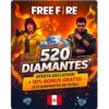 Recarga Free Fire 520 diamantes con bonus del 10% en Perú - Scheda.pe
