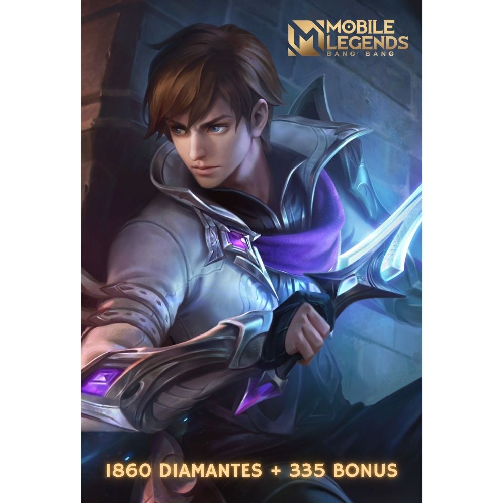 Recarga Mobile Legends 1860 diamantes mas 335 bonus en Peru por ID - Scheda.pe