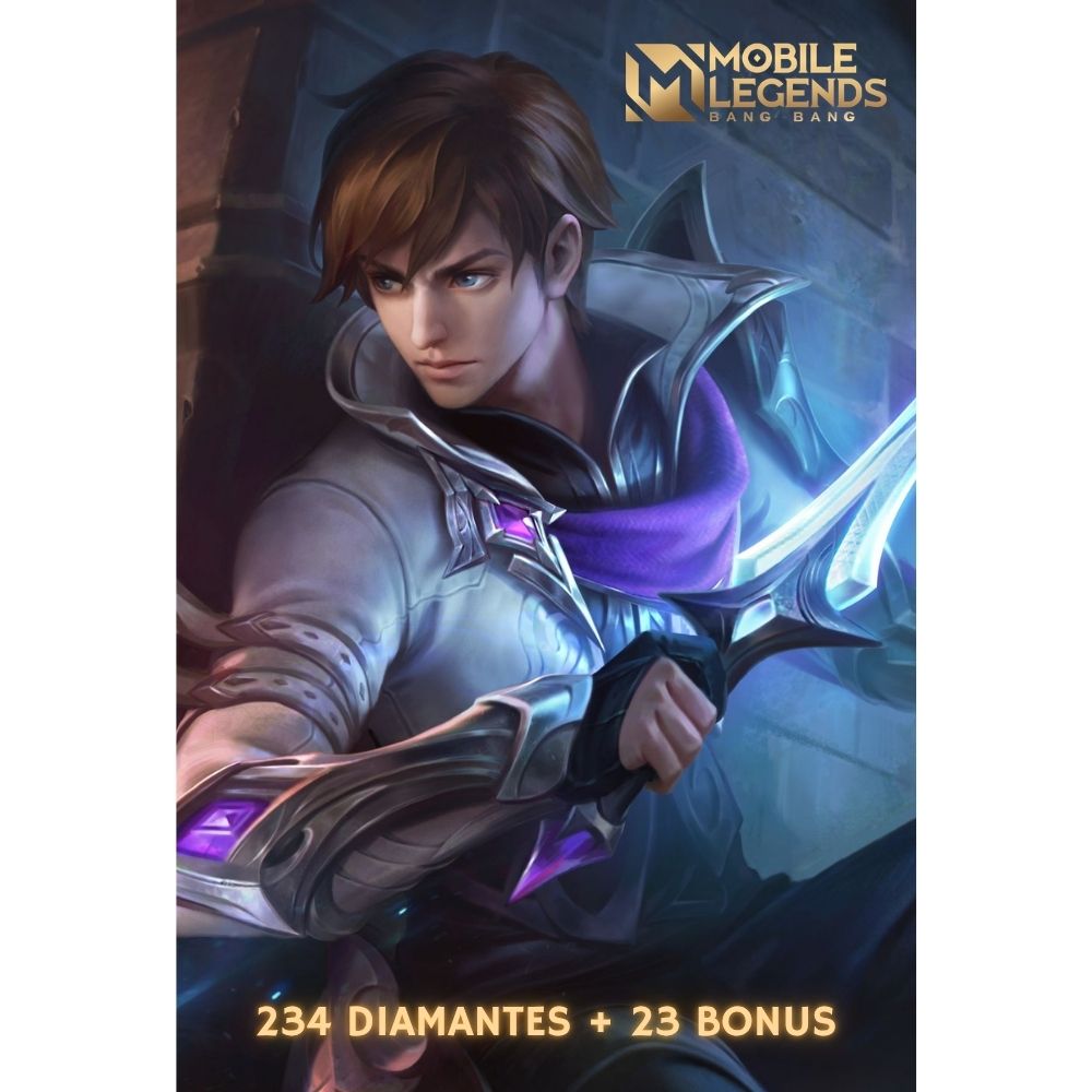 Recarga Mobile Legends 234 diamantes mas 33 bonus en Peru por ID - Scheda.pe