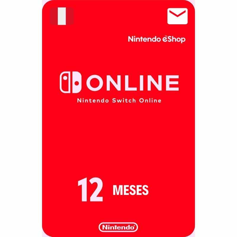 membresía nintendo switch online 12 meses perú- scheda up