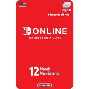 nintendo switch online 12 meses usa para consola nintendo switch