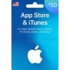 tarjeta itunes 50 dolares usa en app store- scheda